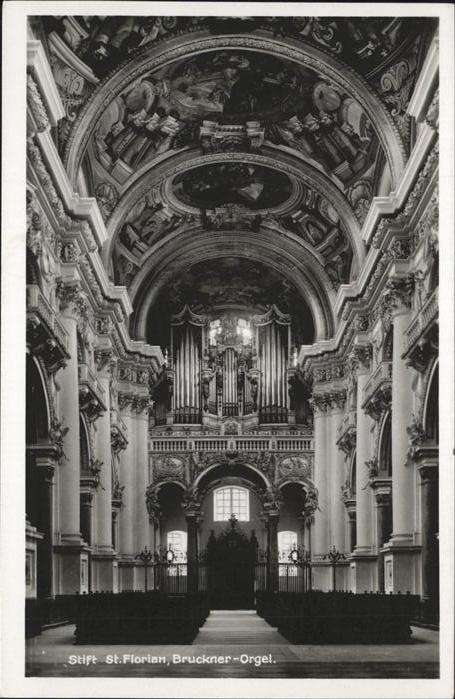 Kirchenorgel Stift St Florian Bruckner Orgel
