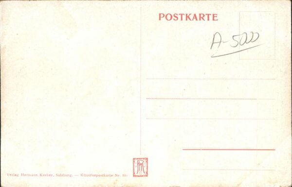 Compton E. H. Nr 88 Hohensalzburg Gaisberg – Bild 2