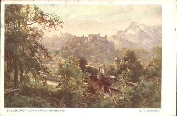 Compton E. H. Nr 18 Salzburg Kapuzinerberg