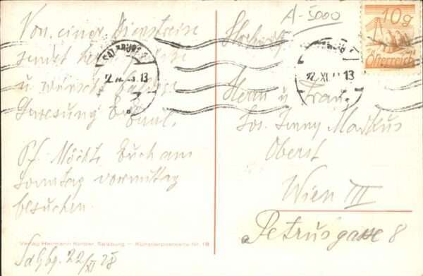Compton E. H. Nr 18 Salzburg Kapuzinerberg – Bild 2