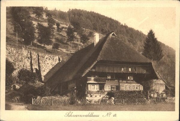 Verlag Elchlepp Nr. 18 Schwarzwaldhaus