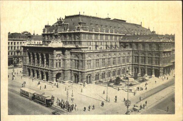 Strassenbahn Wien Staatsoper