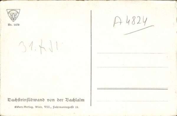 Hess Bruno Nr 1479 Dachsteinsüdwand – Bild 2