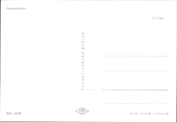 Eisenbahn Harzquerbahn – Bild 2