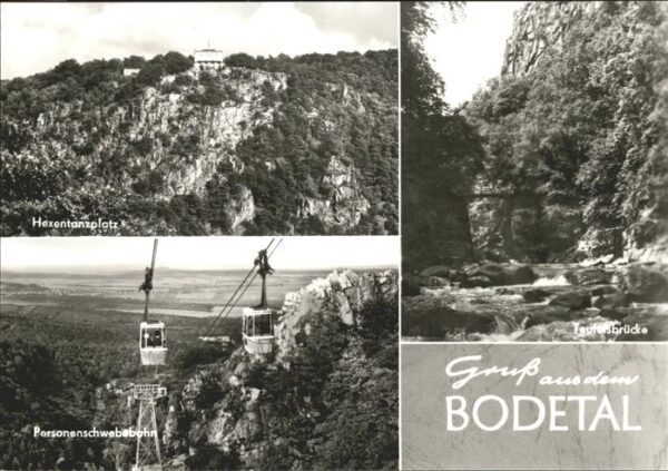 Seilbahn Bodetal