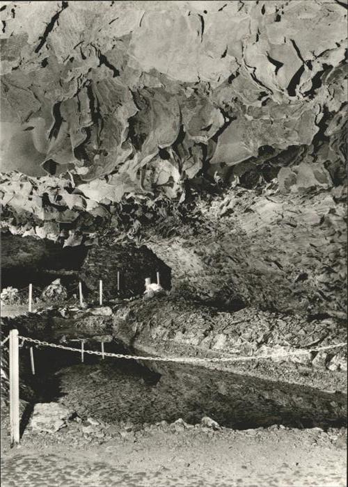 Hoehlen Caves Grottes Kyffhäuser Barbarossahöhle