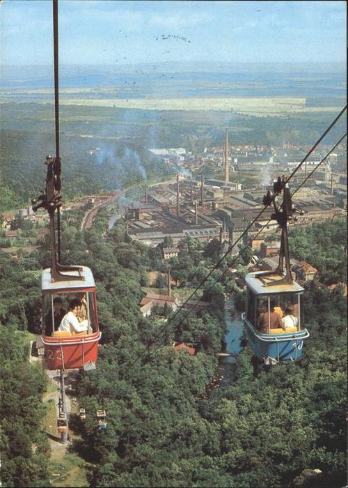 Seilbahn Thale Harz Hexentanzplatz