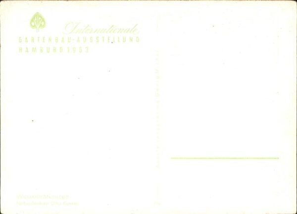 Gartenbauaustellung Hamburg 1953 – Bild 2
