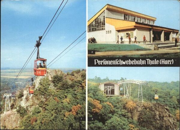 Seilbahn Thale Harz Bergstation