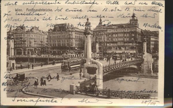 Strassenbahn Wien Ferdinandsbrücke
