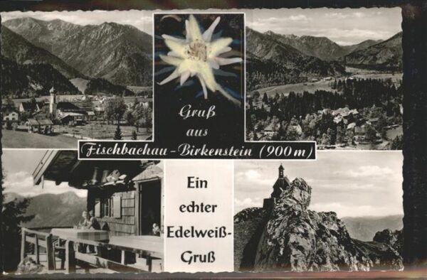 Edelweisskarte Fischbachau Birkenstein