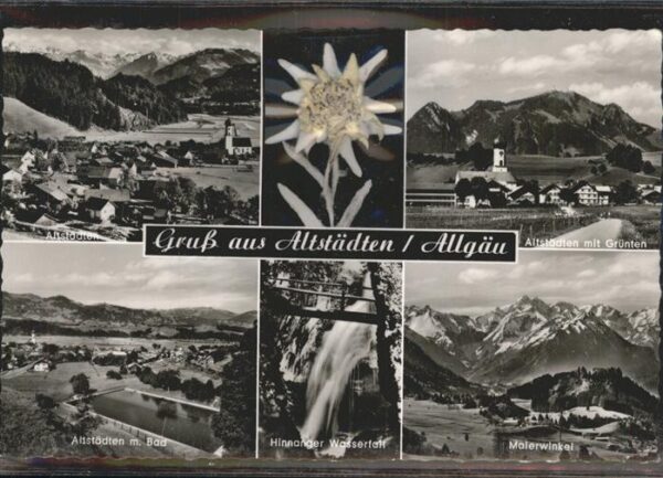 Edelweisskarte Altstädten Allgäu