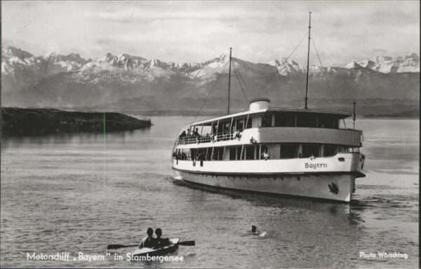 Schiffe Ships Navires Bayern Starnbergersee
