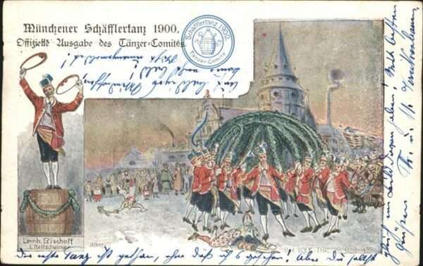 Schaefflertanz Ausgabe Tänzer Comites