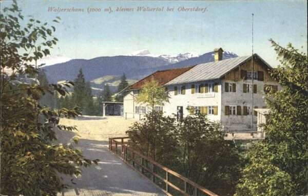 Walserschanz Kleinwalsertal kleines Walsertal Oberstdorf