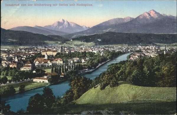 Innsbruck Weiherburg Serles Nockspitze