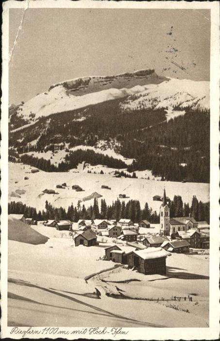 Riezlern Kleinwalsertal Vorarlberg Hoch Ifen