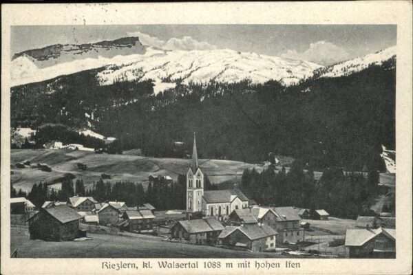 Riezlern Kleinwalsertal Vorarlberg Hohen Ifen