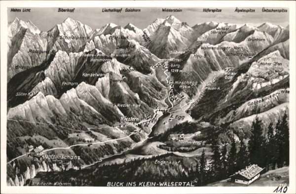 Walsertal Kleinwalsertal Klein Walsertal Widderstein Biberkopf R