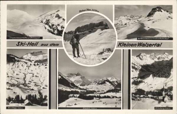 Walsertal Kleinwalsertal Kleinen Walsertal Ski Heil