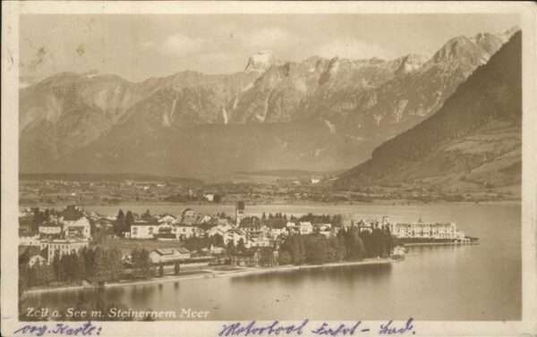 Zell See Steinernem Meer