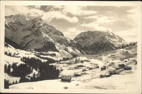 Hirschegg Kleinwalsertal Vorarlberg Eler Zwölferhorn Widderstein