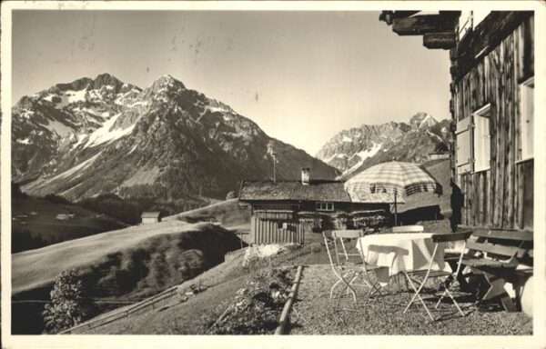 Hirschegg Kleinwalsertal Vorarlberg Ferienheim Berghalde