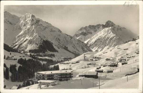 Hirschegg Kleinwalsertal Vorarlberg Elfer Zwölferhorn Widderstein