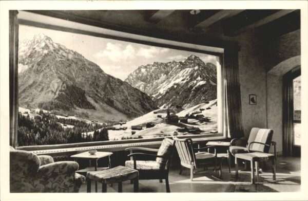 Hirschegg Kleinwalsertal Vorarlberg Jfenhotel Hirschegg Halle