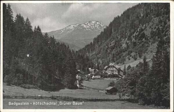 Bad Gastein Kötschachtal Grüner Baum
