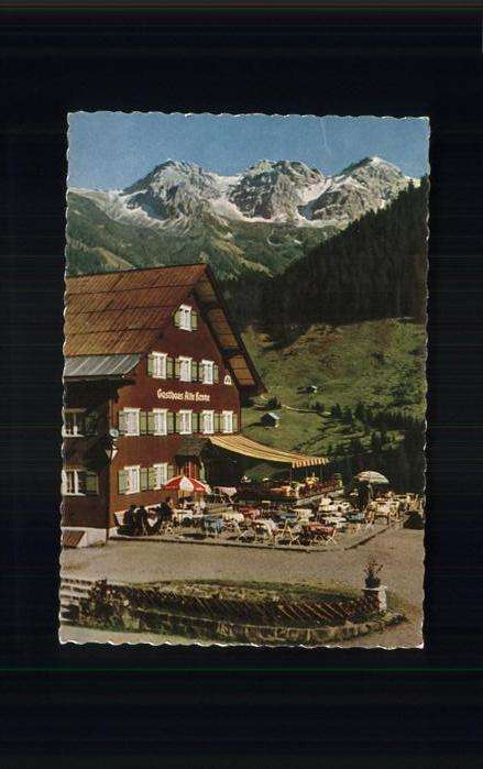 Mittelberg Kleinwalsertal Gasthof Alte Krone