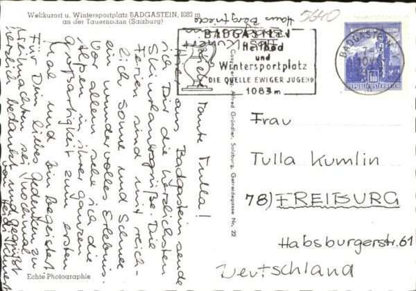 Bad Gastein Tauernbahn – Bild 2