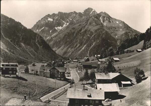 Kleinwalsertal Mittelberg Tobel Widderstein