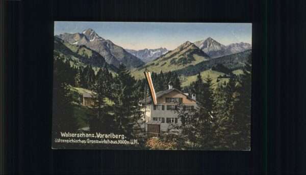 Walserschanz Kleinwalsertal Vorarlberg Grenzwirtshaus