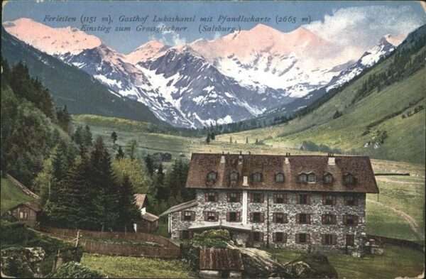 Ferleiten Gasthof Lukashansl Pfandlscharte