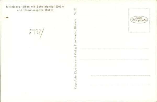 Mittelberg Kleinwalsertal Schafalpköpf Hammerspitze – Bild 2