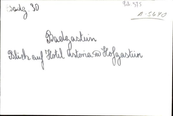 Bad Gastein Hotel Astoria Hofgastein – Bild 2