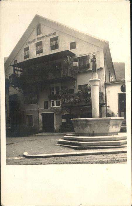 Steinach Brenner Tirol Brunnen
