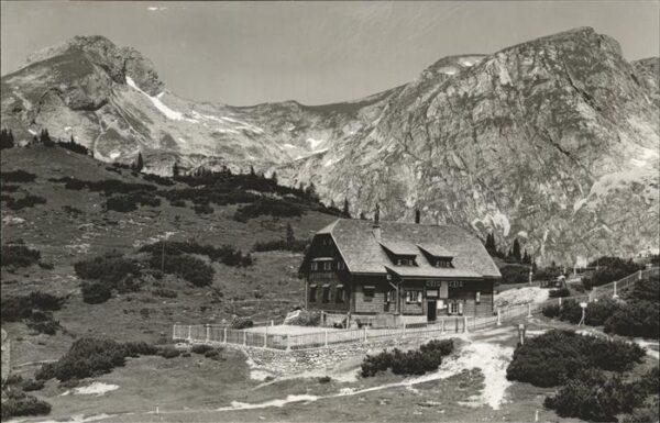 Hochschwab Sonnschienalpe Schutzhaus Ebenstein Gra