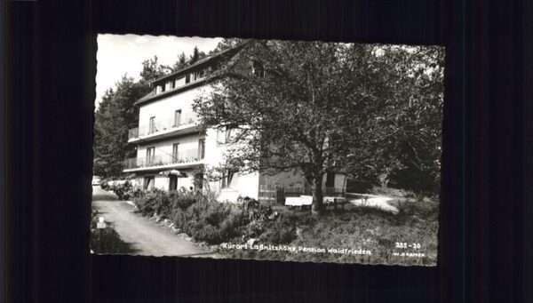 Lassnitzhoehe Pension Waldfrieden