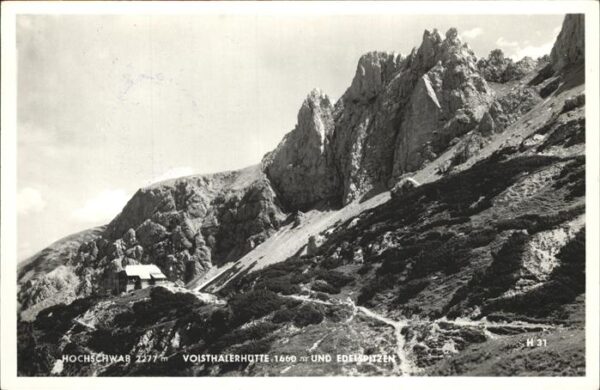 Hochschwab Voisthalerhütte Edelspitzen