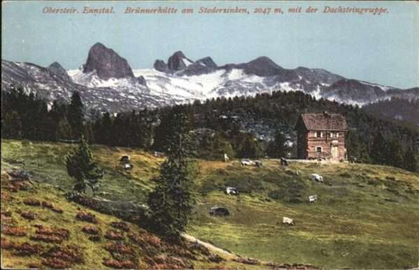Dachstein Gebirge Obersteir Ennstal Brünnerhütte Stoderzi