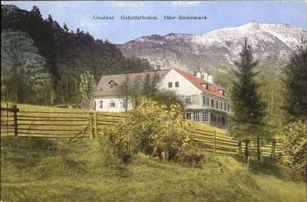 Gesaeuse Gstatterboden Ober Steiermark