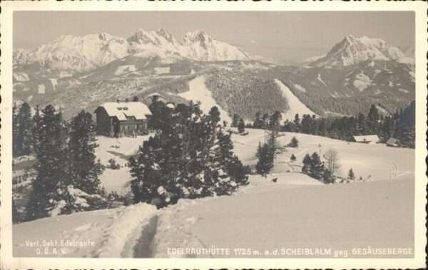 Edelrauterhuette Scheiblalm Gesäuseberge