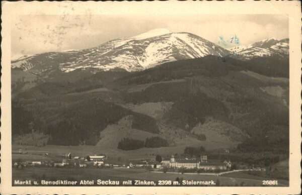 Seckau Markt Benediktiner Abteil Seckau Zinken