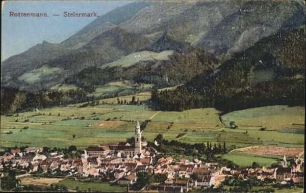 Rottenmann Steiermark Gesamtansicht