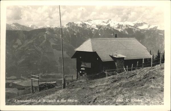 Millstatt Millstaettersee Alexanderhütte