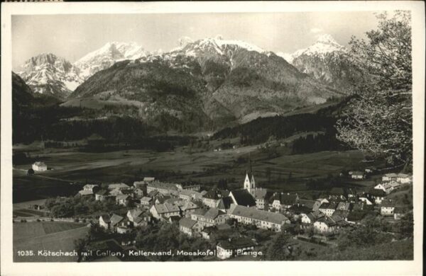 Koetschach-Mauthen Kaernten Kellerwand Mooskofel