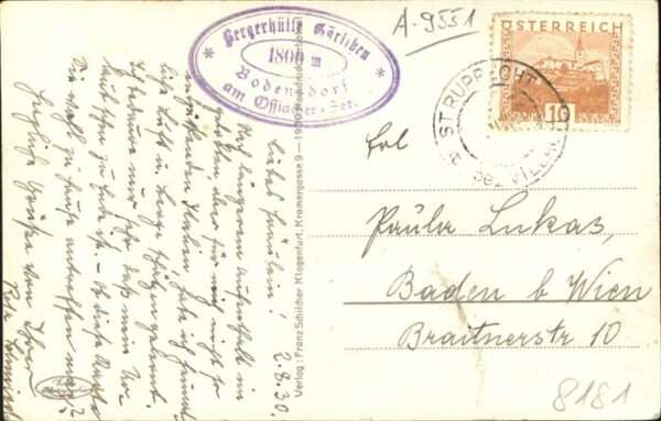 Goerlitzen Oesterreich Bergerhütte – Bild 2