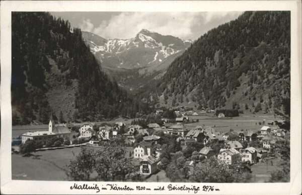 Mallnitz Kaernten Geiselspitze